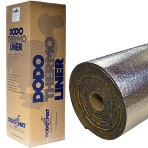 Dodo Thermo Liner XPE 6mm Roll 10m Foam Foil Lined Van Insulation Sound Proofing - CEN