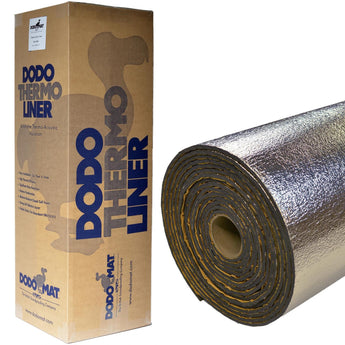 Dodo Thermo Liner XPE 6mm Roll 10m Foam Foil Lined Van Insulation Sound Proofing - CEN