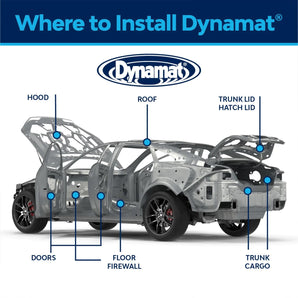 Dynamat Xtreme Bulk Pack Car Sound Proofing Extreme Deadening Noise Reduction - CEN