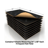 Dynamat Xtreme Mega Pack 9 Sheets Car Van Deadening Sound Proofing Damping Mat - CEN
