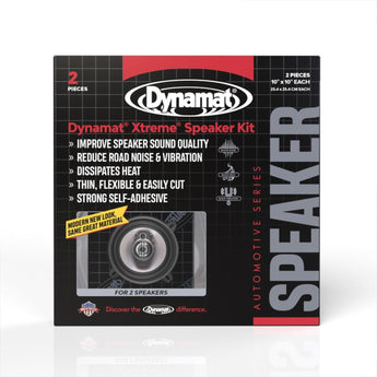 Dynamat Xtreme Speaker Pack 2 Sheet Car Van Deadening Sound Proofing Damping Mat - CEN