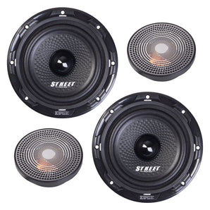Edge Street Series EDS5C-E4 2 Way Component Speakers 5.25 Inch 100w RMS Pair