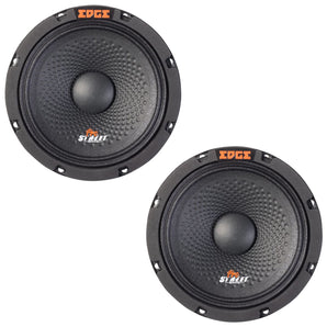 Edge Street Series EDSPRO6-E4 Pro Audio Midrange Speakers 6.5 Inch 200w RMS Pair