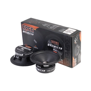 Edge Street Series EDSPRO8-E3 Pro Audio Midrange Speakers 8 Inch 225w RMS Pair