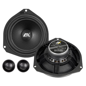 ESX QXF6.2C Component Speakers and Tweeters for Fiat Ducato Peugeot Boxer - CEN