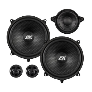 ESX QXS6.3C Component Speakers and Tweeters for Mercedes Sprinter - CEN