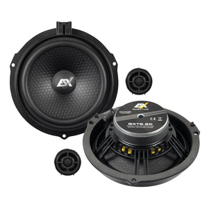 ESX QXT6.2C Component Speakers and Tweeters for Ford Transit 2014 Front Doors - CEN