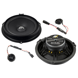 ESX QXT6.2C Component Speakers and Tweeters for Ford Transit 2014 Front Doors - CEN