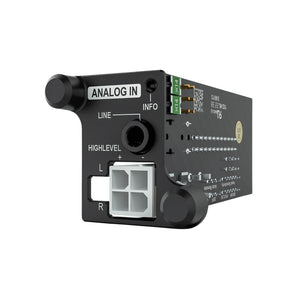 Audiotec Fischer Extension Card 2 Analog Stereo Input Module for Helix Match DSP