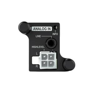 Audiotec Fischer Extension Card 2 Analog Stereo Input Module for Helix Match DSP