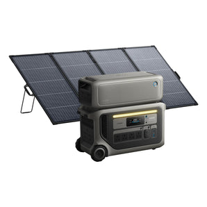 Anker SOLIX F3000 Power Station + BP3000 Expansion Battery + PS400 Solar Panel