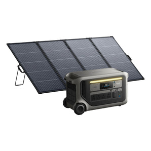 Anker SOLIX F3000 Battery Power Station + PS400 Bifacial Solar Panel 400w