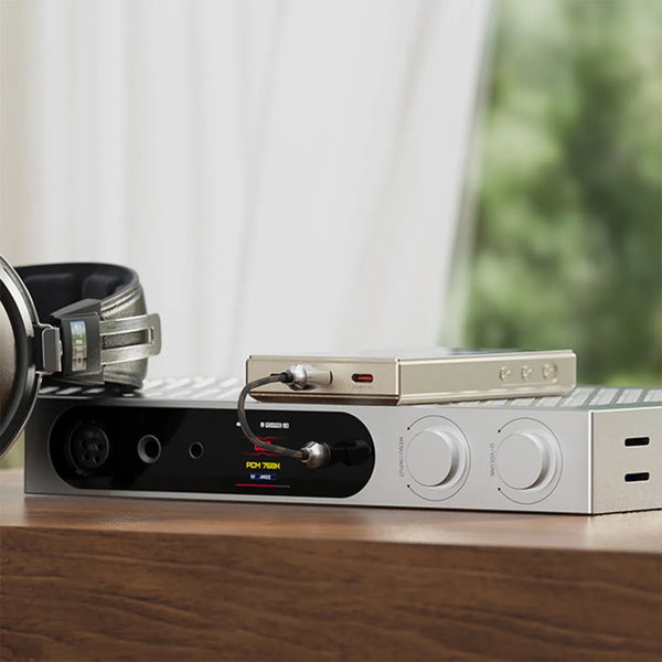 FiiO M21 DAP Portable Hi-Res Digital Audio Music Player Bluetooth Titanium Gold - CEN