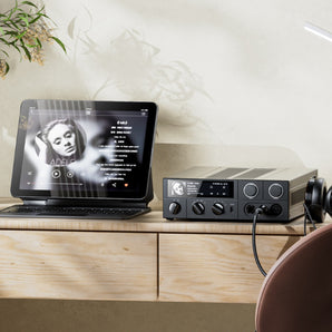 FiiO K15 Desktop DAC and Headphone Amplifier Bluetooth Media Streamer Black - CEN