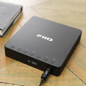 Fiio DM13 BT Portable Stereo CD Player USB aptX HD Hi-Res Bluetooth Black - CEN