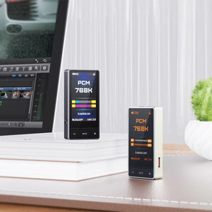 FiiO QX13 Portable DAC and Headphone Amplifier 3.5mm or 4.4mm USB C Black