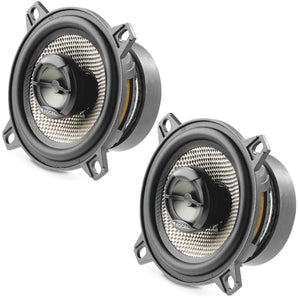 Focal 100 AC Access Series 2 Way 4" Car Dash Door Coaxial Speakers 40w RMS Pair - CEN