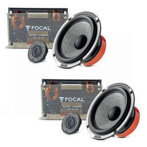 Focal 165 W-XP Utopia Passive 2 Way Speaker Kit with Beryllium Tweeters 100w RMS - CEN