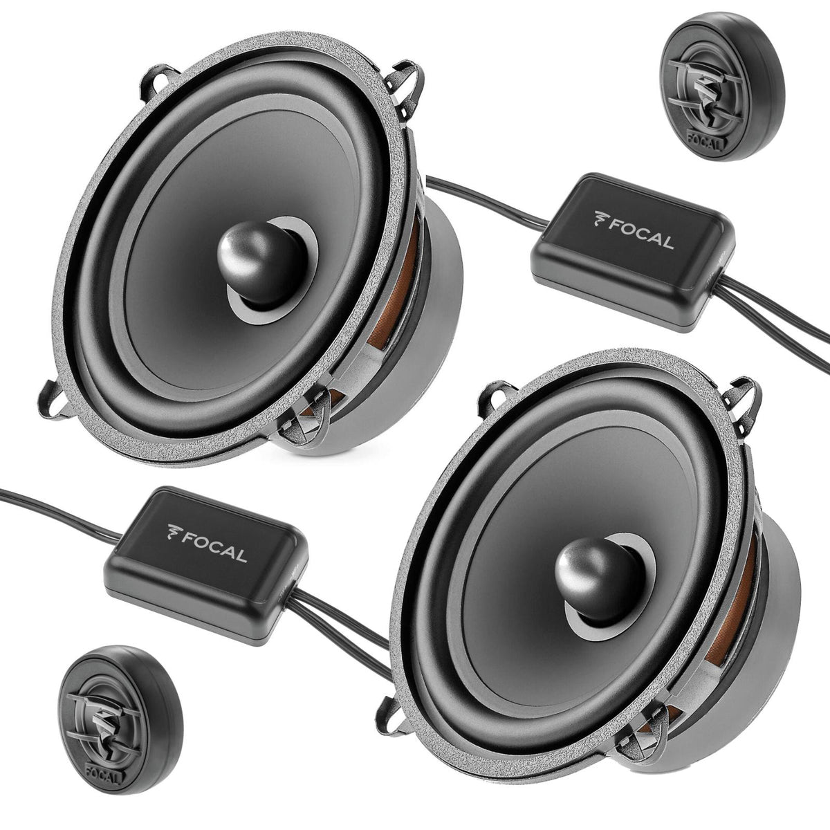 Focal ASE 130 Auditor Series 2 Way 5" Car Door Component Speakers 50w RMS Pair - CEN