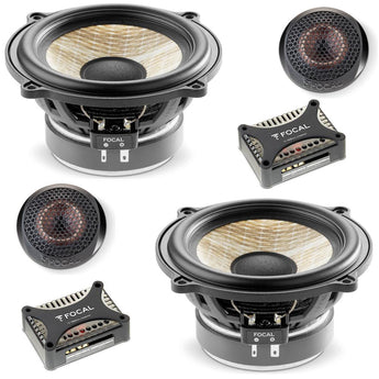 Focal PS130FE Flax Evo Series 2 Way 5" Car Door Component Speakers 60w RMS - CEN