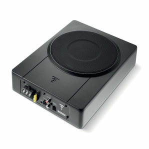 Focal ISUB Active Compact Under Seat Sub Amplified 8 Inch Car Subwoofer 130w RMS - CEN