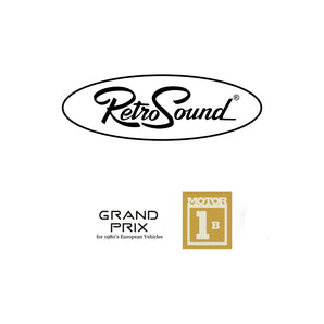 RetroSound Grand Prix Motor 1B Radio FM Bluetooth Classic Car Stereo