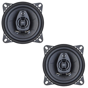 Ground Zero Iridium GZIF 4.0 10cm 2 Way Car Van Coaxial Door Speakers 60w RMS - CEN