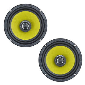 Ground Zero Titanium GZTF 6.5X 6.5 Inch 2 Way Car Van Coaxial Door Speaker 90w - CEN