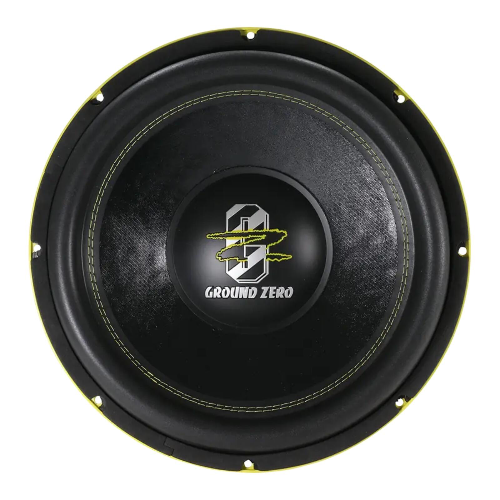 Ground Zero Hydrogen GZHW 38XSPL-D2 Sub 38cm 15 Inch SPL Subwoofer 150 ...