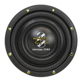 Ground Zero Hydrogen GZHW 8SPL-D2 FLAT Sub 8 Inch Flat SPL Subwoofer 500w RMS - CEN