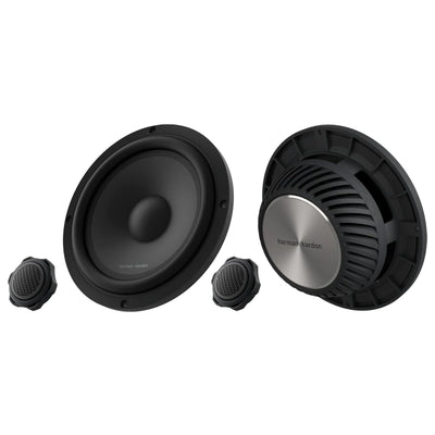 Harman Kardon Flow 601CSF 6.5 Inch 2 Way Active Component Speaker Set 120w RMS