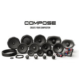 Helix Compose i3 Ci3 C165.2FM-S3 Coaxial 6.5 Inch FlexMount Speakers 100w RMS - CEN