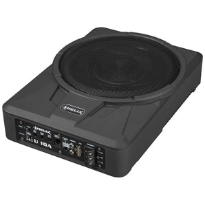 Helix U 10A Underseat Sub Compact 10 Inch Active Subwoofer with Bass Remote - CEN