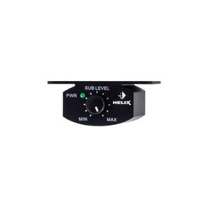 Helix U 10A Underseat Sub Compact 10 Inch Active Subwoofer with Bass Remote - CEN