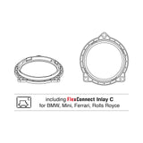 Helix Compose FlexMount 100 CFMK100 BMW.2 4 Inch Midrange Adaptor for BMW, Mini - CEN