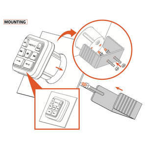 Hertz HMC U1 Marine Wired Remote Control for HMR 20 HRM 10 D and HMR 10 - CEN