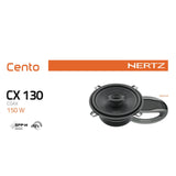 Hertz Cento CX 130 5.25 Inch 13cm 2 Way Car Door Coaxial Speakers 50w RMS Pair - CEN