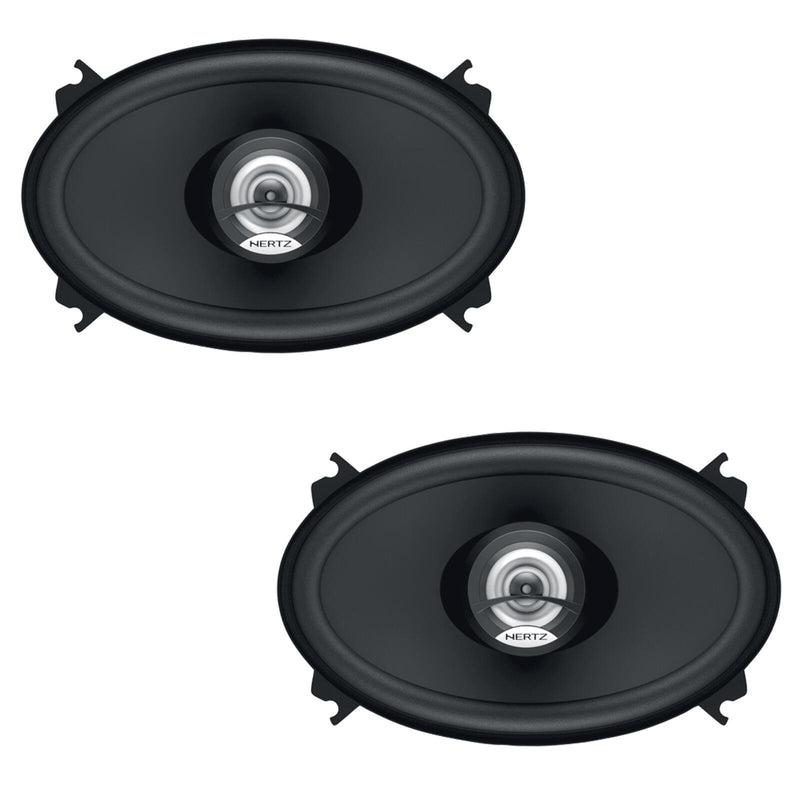 Hertz Dieci DCX 460.3 4x6 2 Way Car Van Door Dash Coaxial Speakers 40w RMS Pair