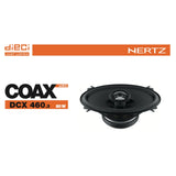 Hertz Dieci DCX 460.3 4x6 2 Way Car Van Door Dash Coaxial Speakers 40w RMS Pair - CEN
