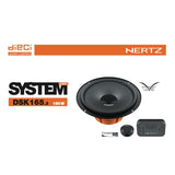 Hertz Dieci DSK 165.3 6.5" 16.5cm 2 Way Car Door Component Speakers 80w RMS Pair - CEN