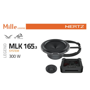 Hertz Mille Legend MLK 165.3 6.5 Inch 16.5cm Component Speakers 150w RMS Pair - CEN