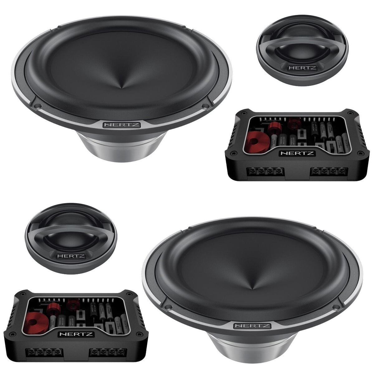 Hertz Mille Legend MLK 1650.3 6.5 Inch 16.5cm Component Speakers 150w RMS Pair - CEN
