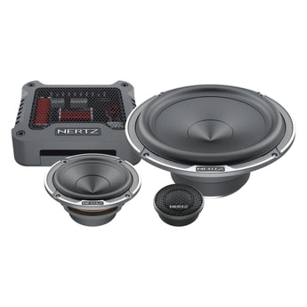 Hertz Mille Pro MPK 163.3 6.5" 16.5cm Car 3 Way Component Speaker 150w RMS Pair - CEN