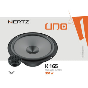 Hertz UNO K 165 6.5" 16.5cm 2 Way Car Van Door Component Speakers 75w RMS Pair - CEN