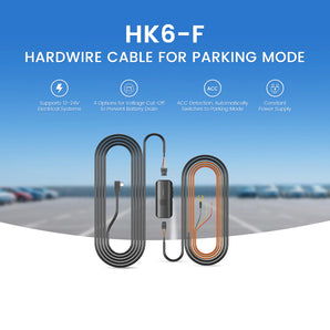 Viofo HK6-F USB-C Hardwire Kit for T330 and T340 Parking Mode