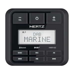 Hertz Marine HMR 15 D 2.8 Inch IP66 Digital Media Receiver Bluetooth USB DAB