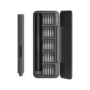 Hoto Mini Electric Screwdriver 25 S2-Steel Precision Bits Storage Case USB C - CEN