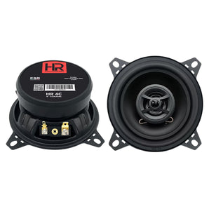 ESB HR 4C 4 Inch 2 Way Coaxial Car Speakers 45w RMS Pair