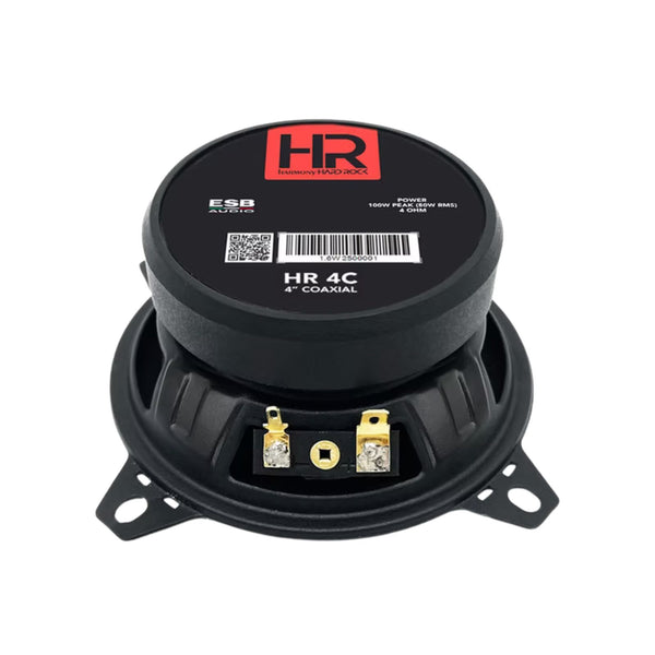 ESB HR 4C 4 Inch 2 Way Coaxial Car Speakers 45w RMS Pair