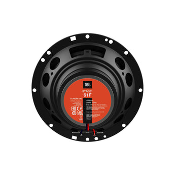 JBL Stage 1 61F 6.5 Inch 2 Way Coaxial Car Door Speakers 40w RMS Pair - CEN